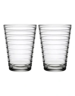 Iittala Aino Aalto Set Of 2 Highball Clear