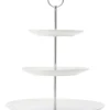 Maxwell & Williams White Basics Diamonds 3-Tier Gift Boxed Cake Stand White -Cutlery Shop 445392550 1 4 720x928