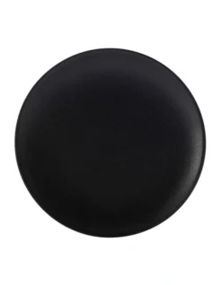 Maxwell & Williams Caviar 15cm Coupe Plate Black