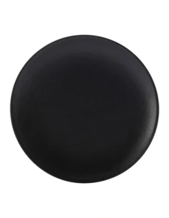 Maxwell & Williams Caviar 27.5cm Coupe Plate 27.5cm Black
