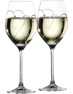 Royal Doulton Promises Two Hearts Entwined Wine Glass 2 Pack 6 Royal Doulton Promises Two Hearts Entwined Wine Glass 2 Pack -Cutlery Shop 502292170 2 720x928
