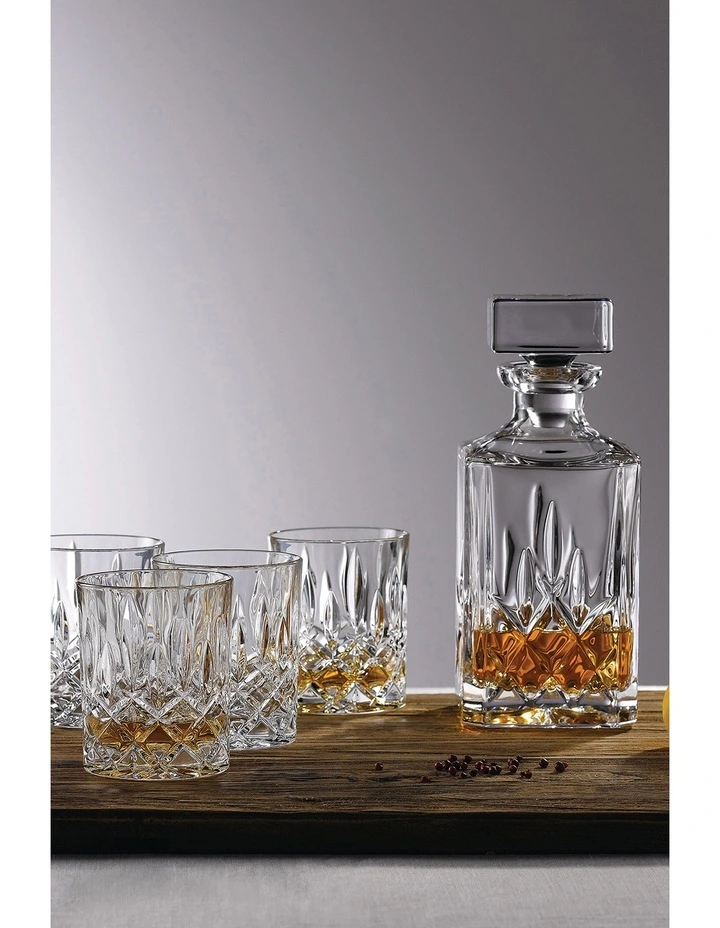 Royal Doulton Square Spirit Decanter Set 4 Royal Doulton Square Spirit Decanter Set - Image 2
