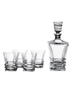 Royal Doulton Prism 5pc Decanter Set