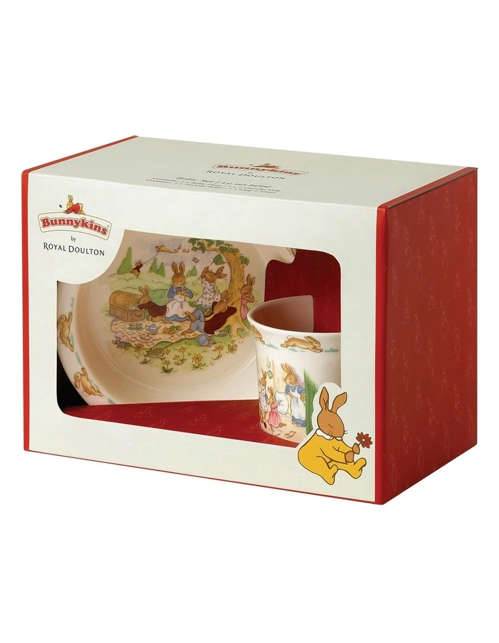 Royal Doulton Bunnykins 2pc Baby Set 5 Royal Doulton Bunnykins 2pc Baby Set - Image 3