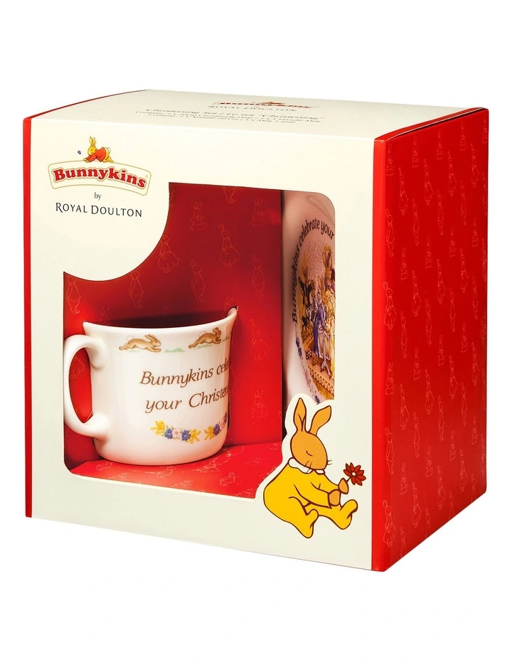 Royal Doulton Bunnykins 2pc Christening Set 3 Royal Doulton Bunnykins 2pc Christening Set - Image 2