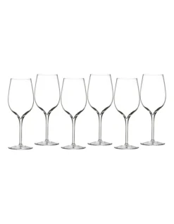 Waterford Elegance Set Of 6 Wine Tasting Glass