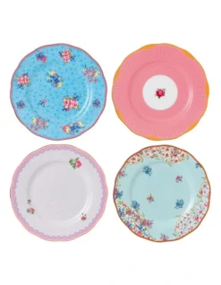 Candy 20cm Set Of 4 Plates