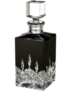Waterford Lismore Black Square Decanter