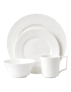 Wedgwood Intaglio 16pc Dining Set White