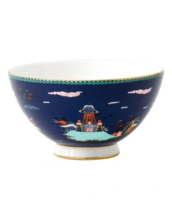 Wedgwood Wonderlust Blue Pagoda Bowl 11cm