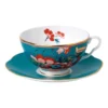 Wedgwood Paeonia Blush Teacup & Saucer Green -Cutlery Shop 599694670 1 720x928
