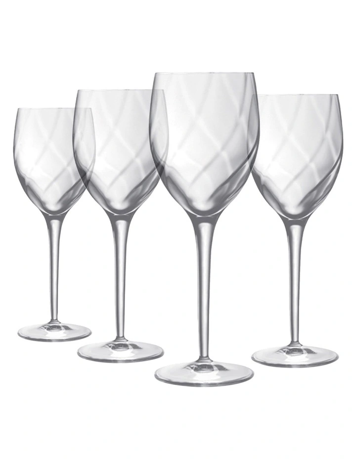 Luigi Bormioli 'Canaletto' Red Wine Set Of 4 6 Luigi Bormioli 'Canaletto' Red Wine Set Of 4 - Image 4