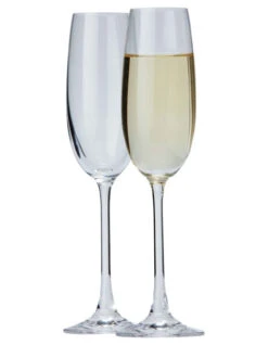 'Salut' Champagne Flute Set Of 6