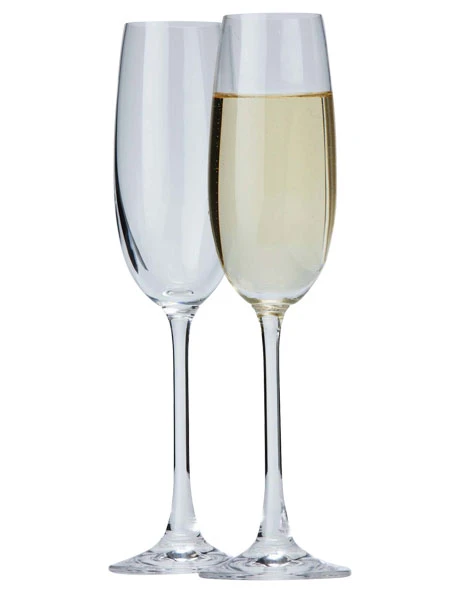 'Salut' Champagne Flute Set Of 6 3 'Salut' Champagne Flute Set Of 6