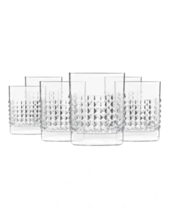 Luigi Bormioli Elixir 380ml Double Old Fashioned Set Of 6 -Cutlery Shop 616444030 3 720x928