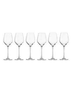 Splendour 6 Piece 200ml Wine Glass Gift Boxed