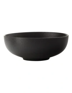 Maxwell & Williams Caviar 19cm Coupe Bowl Black