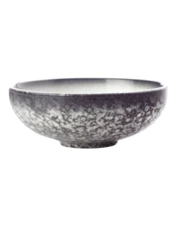 Maxwell & Williams Caviar Granite 15.5x6cm Coupe Bowl Black