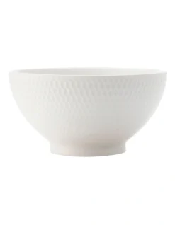 Maxwell & Williams White Basics Diamonds 10cm Rice Bowl