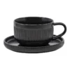 Brae Tea Cup & Saucer Set Black 1 Brae Tea Cup & Saucer Set Black -Cutlery Shop 694910620 1 1 720x928