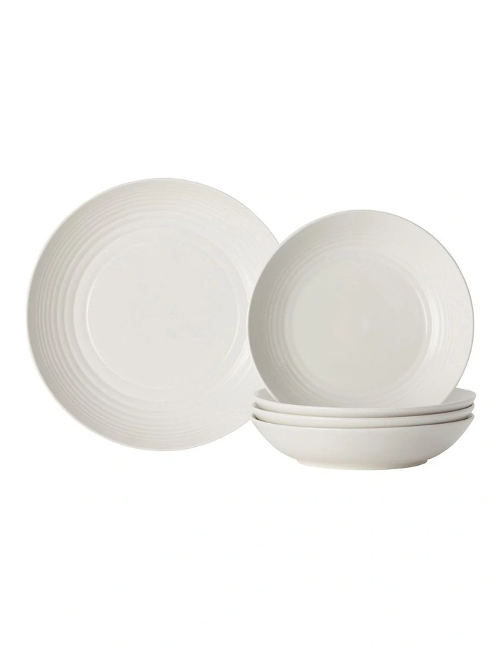 Royal Doulton Gordon Ramsay Maze Pasta 5pc Set White 3 Royal Doulton Gordon Ramsay Maze Pasta 5pc Set White