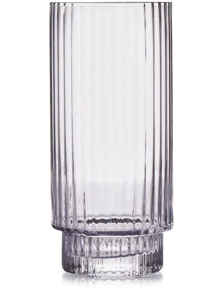 Vera 4 Piece Highball Glass Set 3 Vera 4 Piece Highball Glass Set