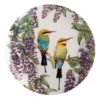 Maxwell & Williams Gardens Victoria Garden Friends 20cm Rainbow Bee-Eater Plate Gift Boxed White