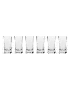 Harmony Set Of 6 40ml Shot Glass Gift Boxed