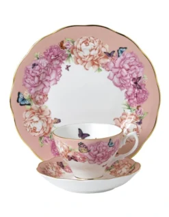 Miranda Kerr Hope Teacup Saucer & Plate Pink