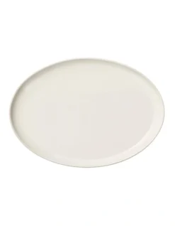 Iittala Essence 25cm Oval Plate White