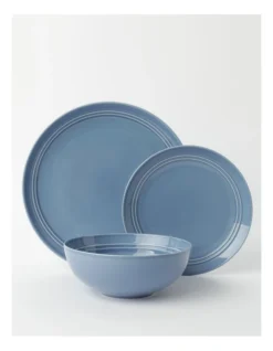 Heritage Avenue 12pc Dinner Set Dusk Blue