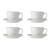 Maxwell & Williams White Basics Cup & Saucer 280ML Set Of 4 -Cutlery Shop 800756650 1 720x928