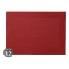 Maxwell & Williams Placemat Wide Border 45x30cm Red Set Of 12