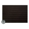 Maxwell & Williams Table Accents Leather Look Placemat 43x30cm Black Plait Set Of 12 -Cutlery Shop 800760070 1 720x928