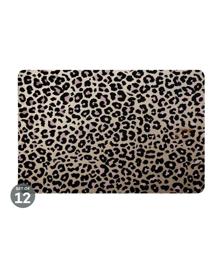 Maxwell & Williams Table Accents Leopard Placemat 45x30cm Gold Set Of 12 3 Maxwell & Williams Table Accents Leopard Placemat 45x30cm Gold Set Of 12