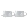 Maxwell & Williams Blend Set Of 2 270ml Double Wall Cup & Saucer 2 Maxwell & Williams Blend Set Of 2 270ml Double Wall Cup & Saucer -Cutlery Shop 814034260 1 720x928