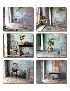 Blue Room Set Of 6 Coasters