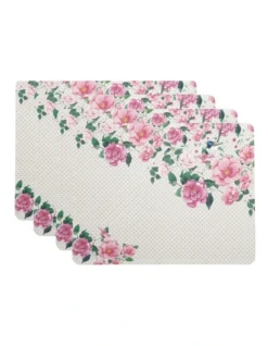 Maxwell & Williams Sumeria Cork Back Placemat 34x26.5cm Set Of 4 Gift Boxed