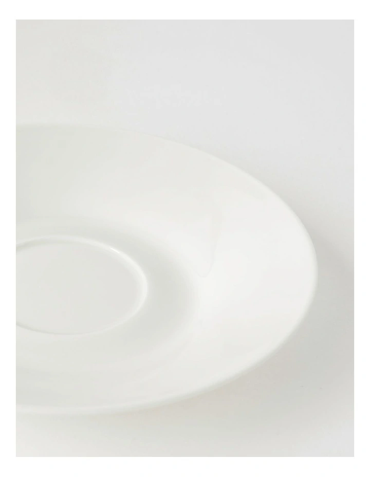 Studio Tea Cup & Saucer Plain White 5 Studio Tea Cup & Saucer Plain White - Image 3