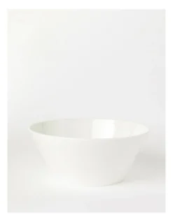 Studio Salad Bowl Plain White