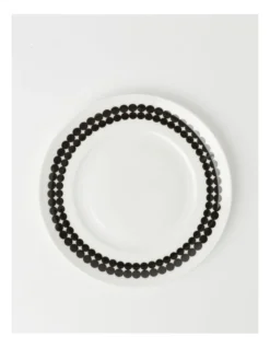 Studio Side Plate Black/White