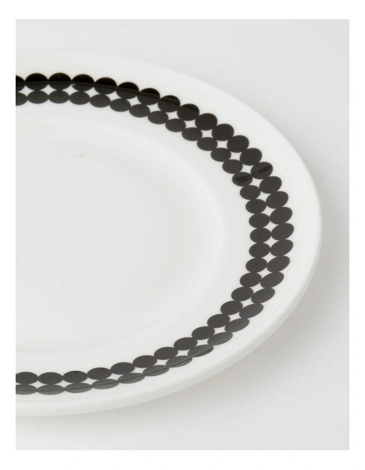Studio Side Plate Black/White 6 Studio Side Plate Black/White - Image 4