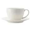 Casual White Evolve Coupe Cup & Saucer 200ML Set Of 4 -Cutlery Shop 833509270 1 720x928