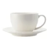 Casual White Evolve Coupe Cup & Saucer 200ML