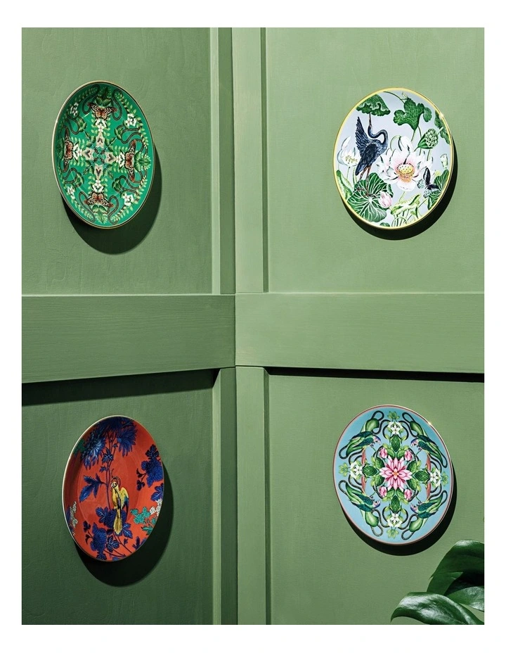 Wedgwood Wonderlust Golden Parrot Plate 20cm 4 Wedgwood Wonderlust Golden Parrot Plate 20cm - Image 2