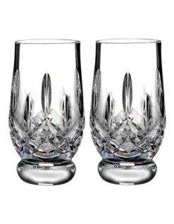 Waterford Lismore Footed Tumbler Pair