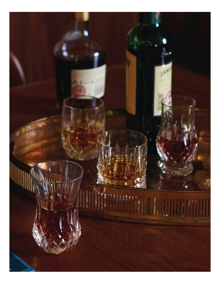 Waterford Lismore Footed Tumbler Pair 4 Waterford Lismore Footed Tumbler Pair - Image 2