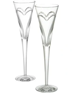 Waterford Romance Love Flute Pair