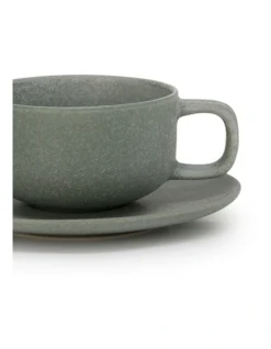 Hue Tea Cup & Saucer 200ml Leaf -Cutlery Shop 848592460 2 720x928