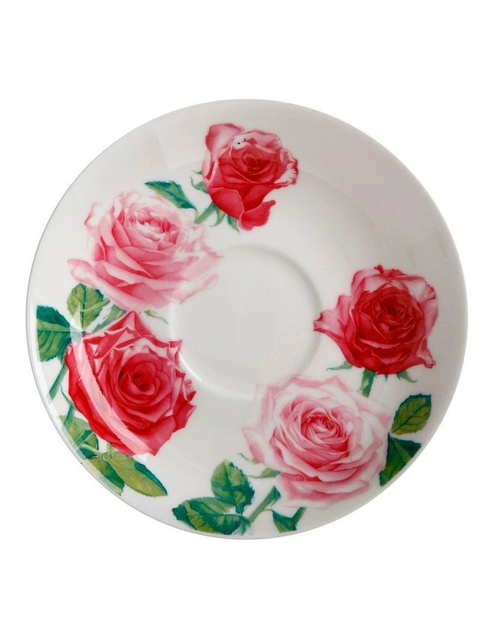 Maxwell & Williams Katherine Castle Floriade Breakfast Cup & Saucer 480ML Rose Gift Boxed 4 Maxwell & Williams Katherine Castle Floriade Breakfast Cup & Saucer 480ML Rose Gift Boxed - Image 2
